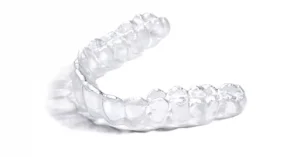 Invisalign on white background